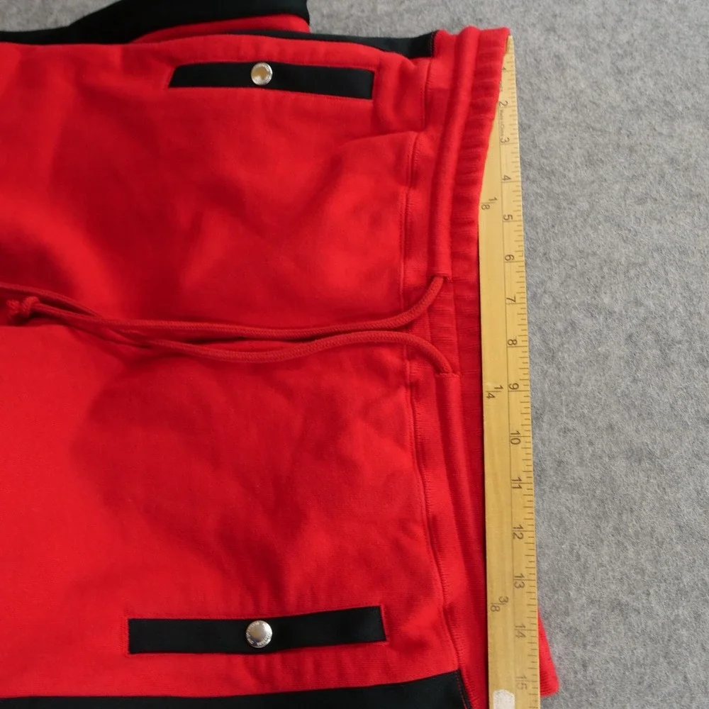 Chrsitian Dada Joggers Sweatpants Mens Medium 48 Red Side Stripe Tearaway New